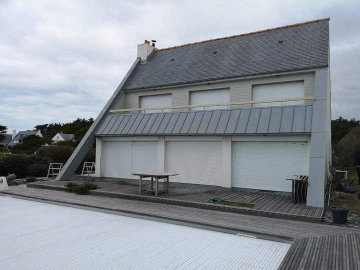 Joint debout et toiture en ardoises Loire-Atlantique