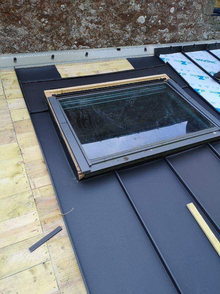 Travaux de couverture en zinc Loire-Atlantique